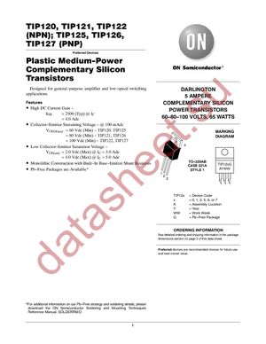 TIP126G datasheet  